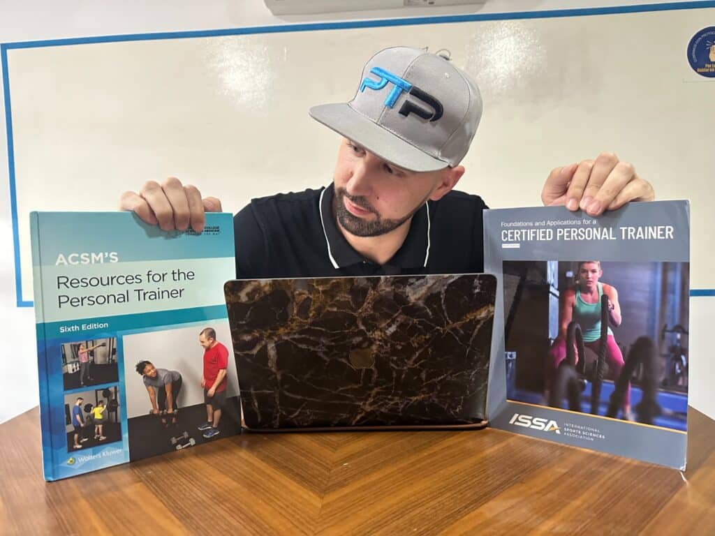 ISSA vs ACSM - Which Fitness Certification is Best? 32 Tyler Read holds up ACSM and ISSA textbooks - which is best - ISSA vs ACSM