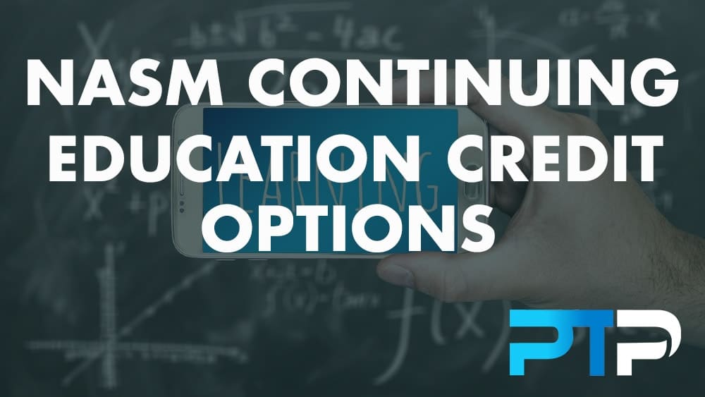 NASM Continuing Education Credit Options