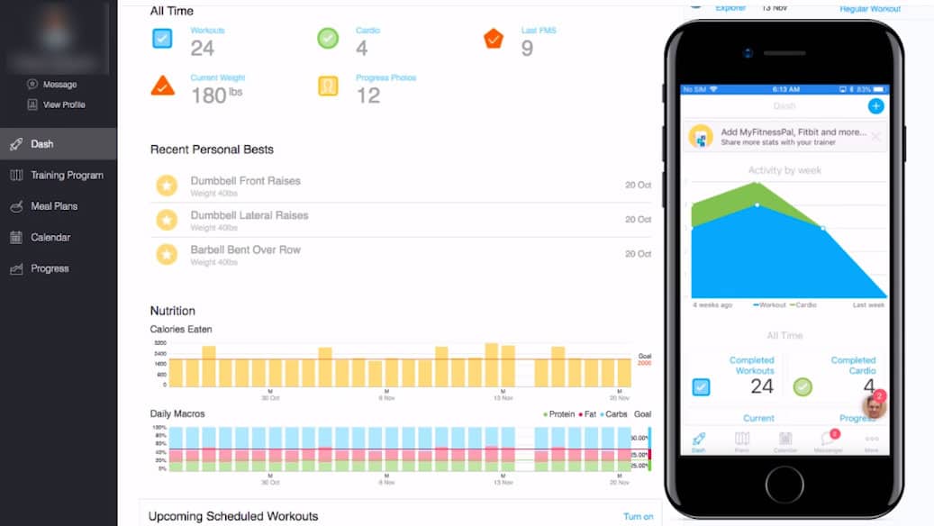 Trainerize Review - Coaching App Cost & Features 17 Trainerize Review - Coaching App Cost & Features 15
