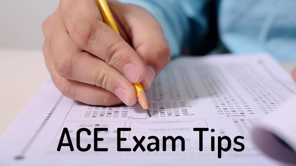 ACE CPT exam tips