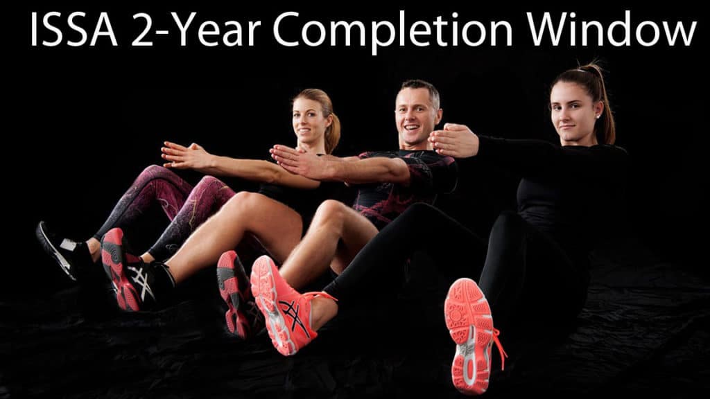 Guide to Best personal trainer schools (Updated) 42 ISSA 2 year completion window thumbs up fantastic