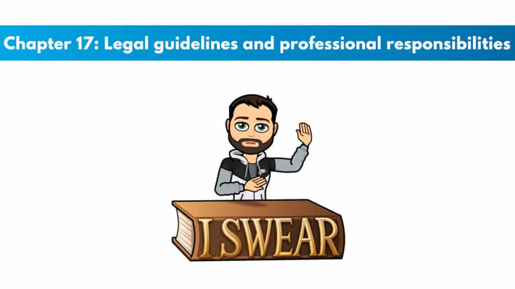 ACE CPT Chapter 17 - Legal Guidelines and Professional Responsibilities 5 ACE Study Guide Chapter 17