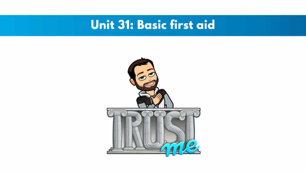 ISSA Unit 31 - Basic first aid 4 ISSA Unit 31 - Basic first aid