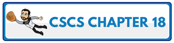 CSCS Chapter 19: Program Design and Technique for Speed and Agility Training 5