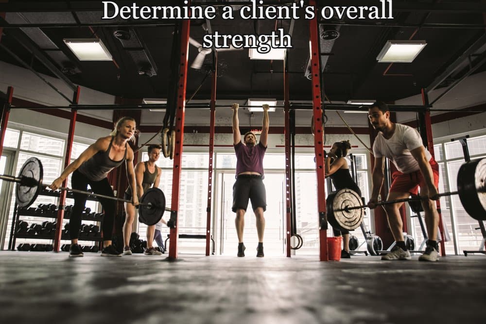Determining a client's overall strength