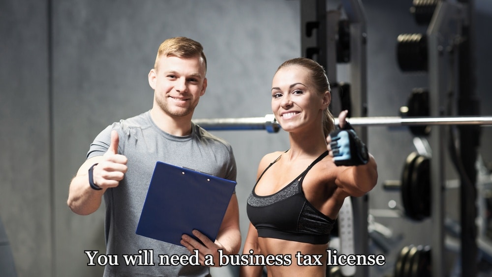 Personal Training Business Plan CHECKLIST - Get Started Today 25 You will need a business tax license