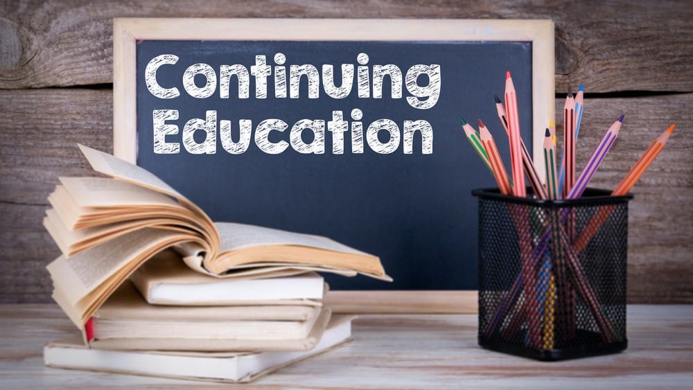 Continuing education and re-certification