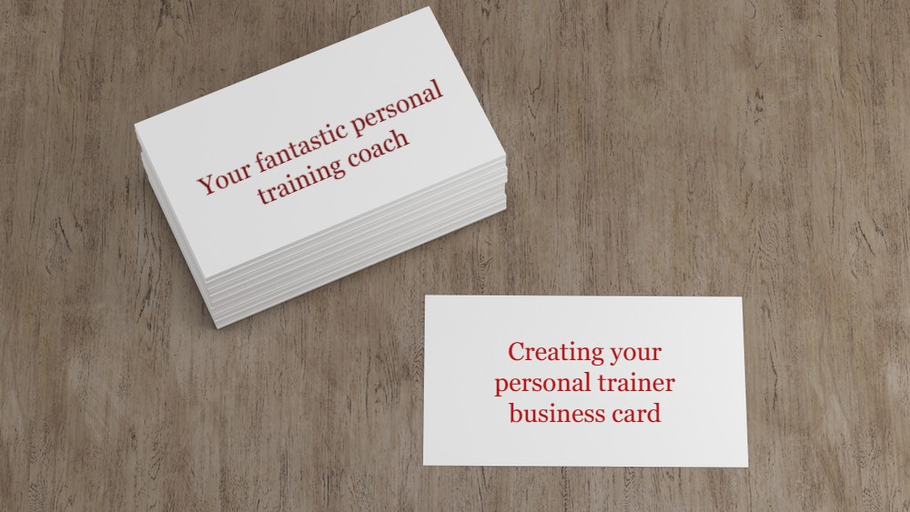 Personal Trainer Business Cards - The Complete Guide 26 How To Go About Creating Business Cards