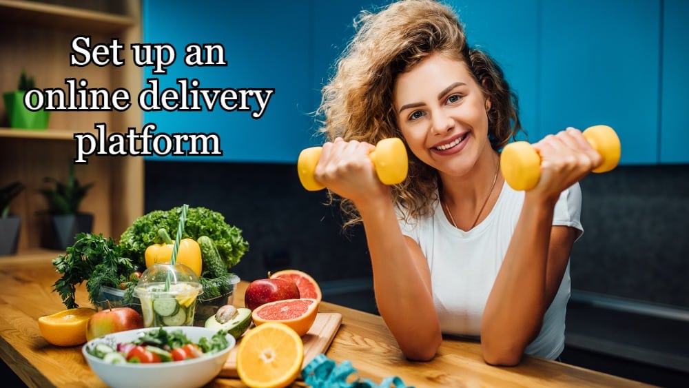 How To Become An Online Nutrition Coach - From A to Z 23 Set up an online delivery platform