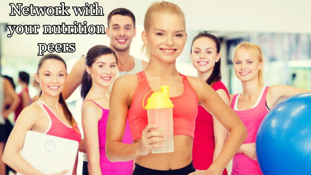 How To Become An Online Nutrition Coach - From A to Z 20 Network with your nutrition peers