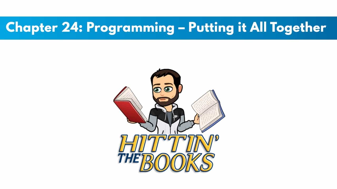 NASM CNC Chapter 24: Programming – Putting it All Together