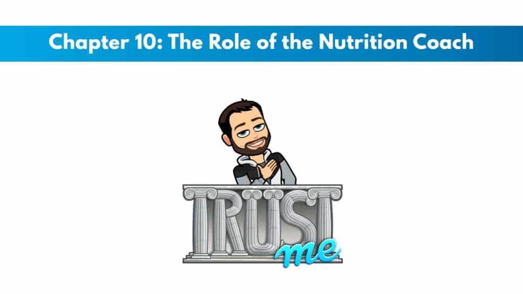 ISSA Nutritionist Chapter 10: The Role of the Nutrition Coach 5 ISSA Nutritionist Chapter 10: The Role of the Nutrition Coach 5