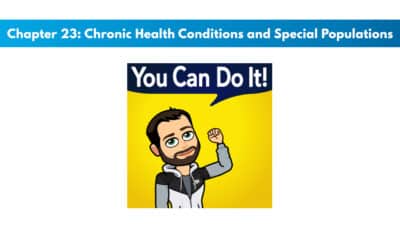 NASM CPT 7th Edition Chapter 23: Chronic Health Conditions and Special Populations