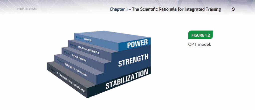 Comparing NASM and ISSA: Which Certification is Right for You? 53 The OPT Model was developed by NASM based on scientific evidence and principles, and consists of five OPT Model phases trainers