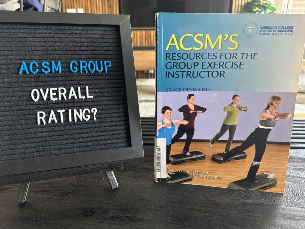 ACSM Group Exercise Instructor (ACSM-GEI) Review 23 ACSM Group Exercise Instructor (ACSM-GEI) Review 7