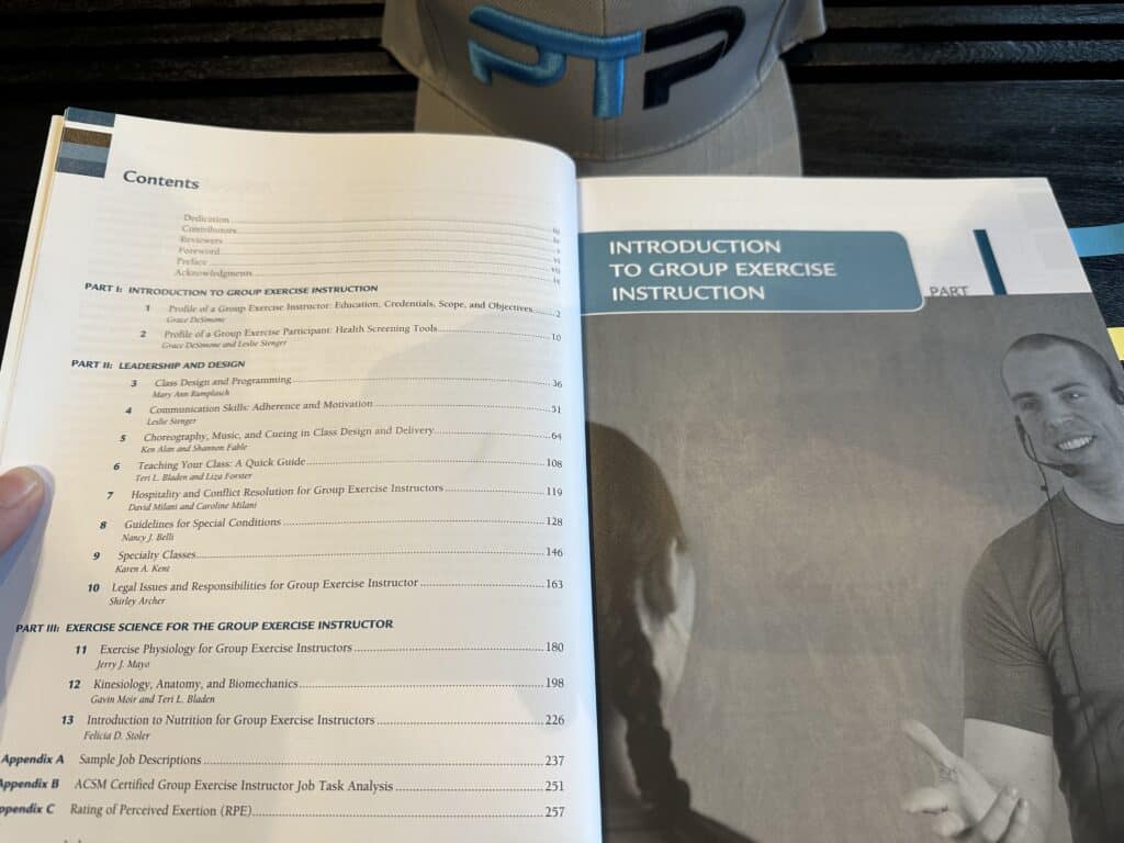 ACSM Group Exercise Instructor (ACSM-GEI) Review 20 acsm group exericse certification table of contents - tyler read looking at the ACSM GEI content