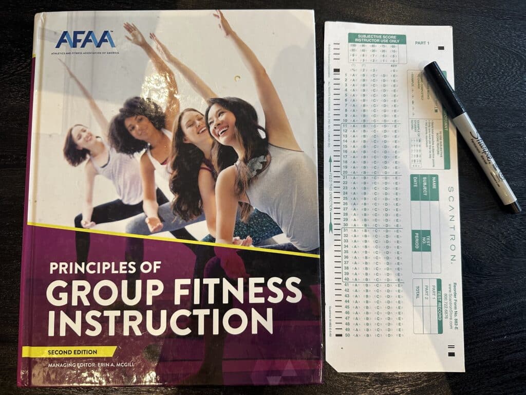 AFAA Group Fitness Instructor Certification Review 22 AFAA Group Fitness Instructor exam - taking the AFAA GEI exam
