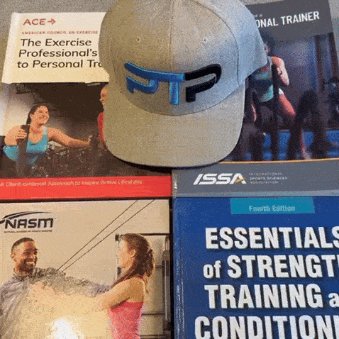 Tyler opens NASM textbook to a page on SMART goals