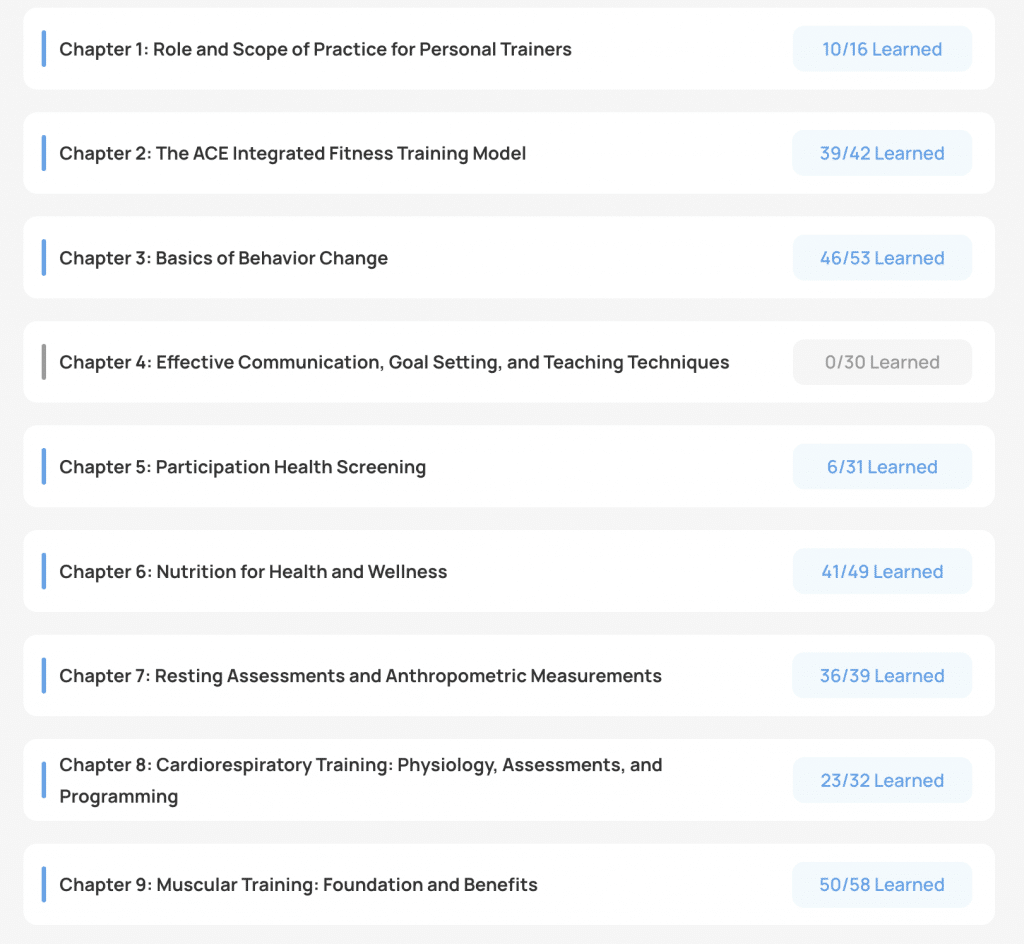 IPTA Review - Personal Trainer Certification Study Materials 39 IPTA Review - Personal Trainer Certification Study Materials 35